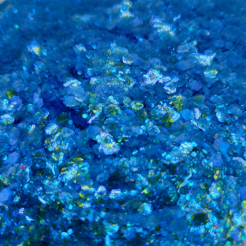Glitter Creations Switzerland Sommertime Neon blue chunky mix - CH-NE-811