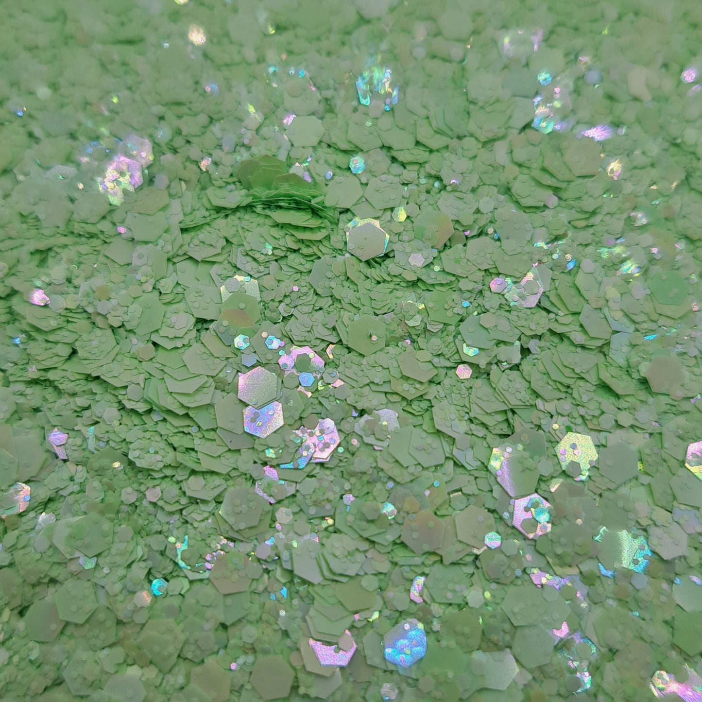 Satin paillettes - grosses mix