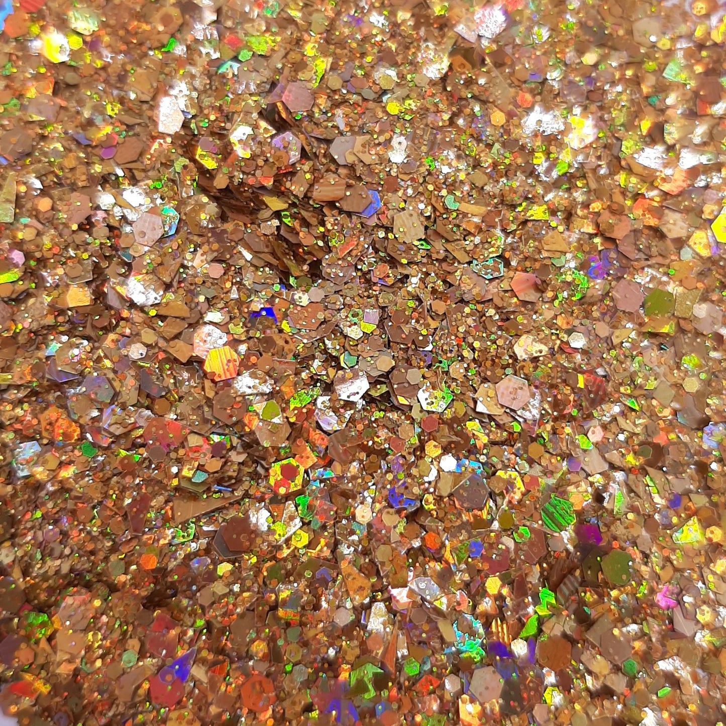 Holographic chunky mix