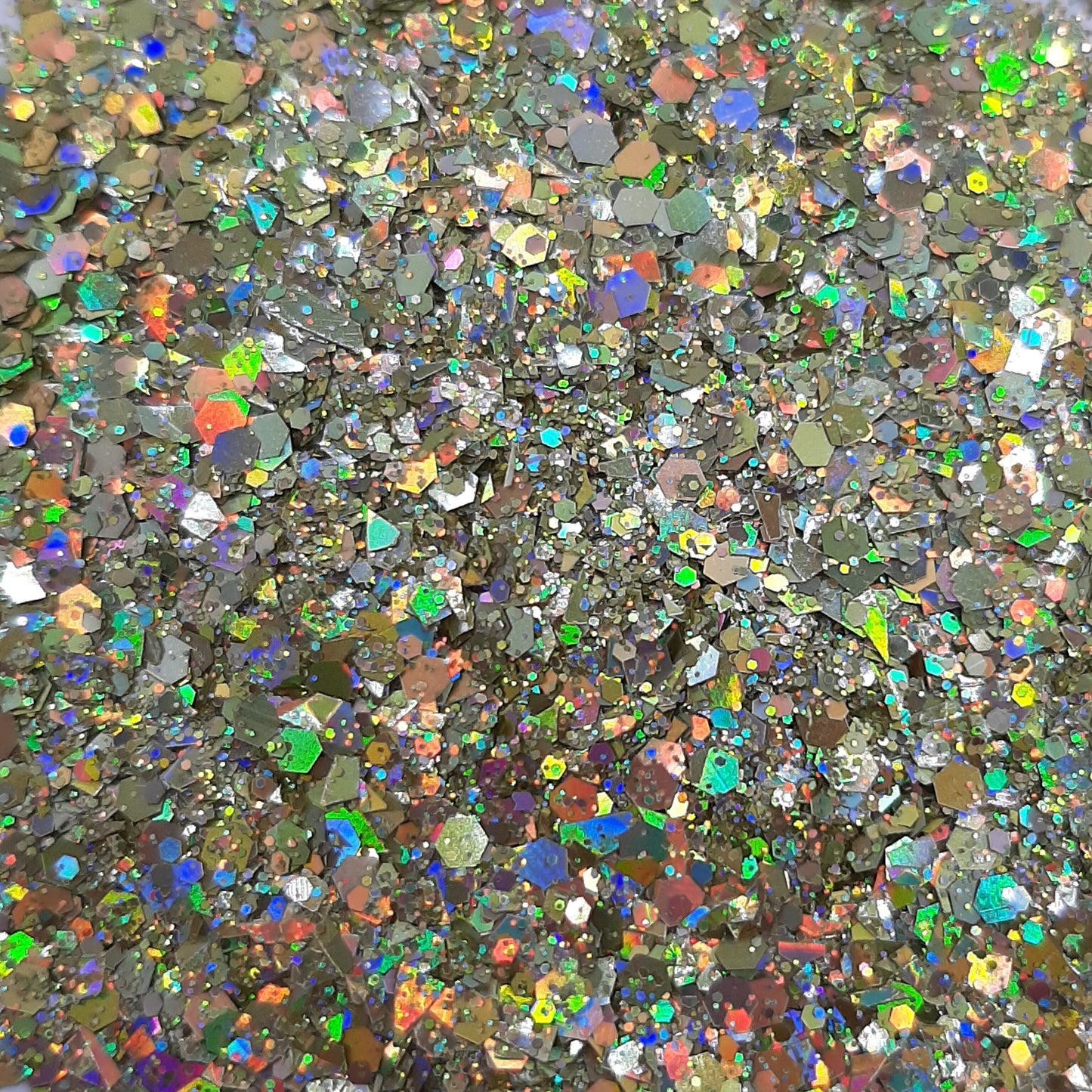Holographic chunky mix