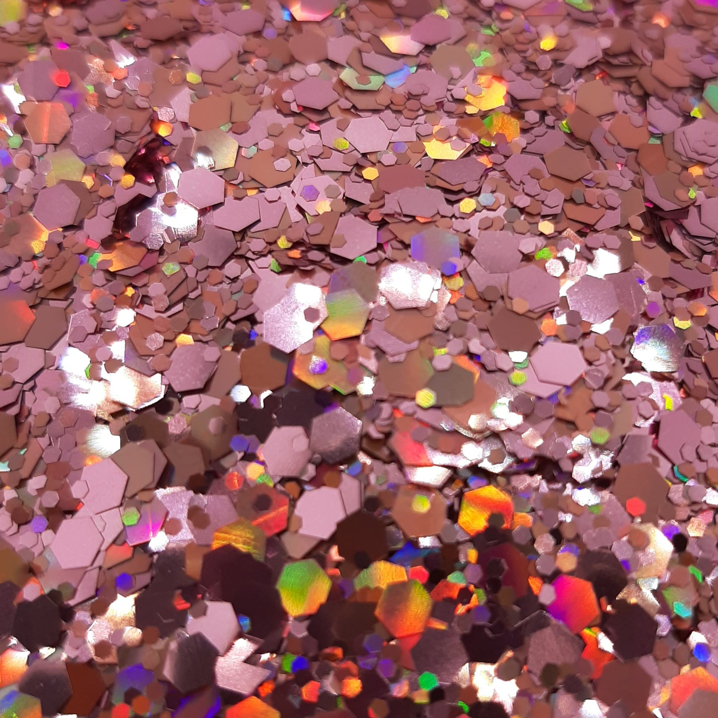 Holographic chunky mix