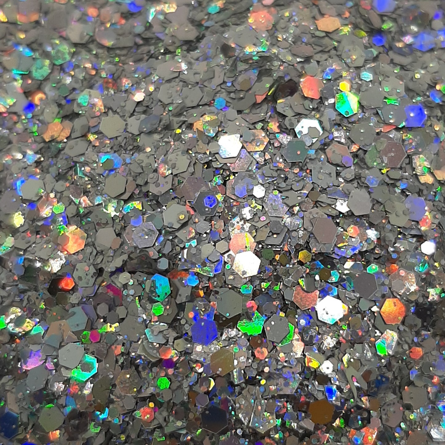 Holographic chunky mix